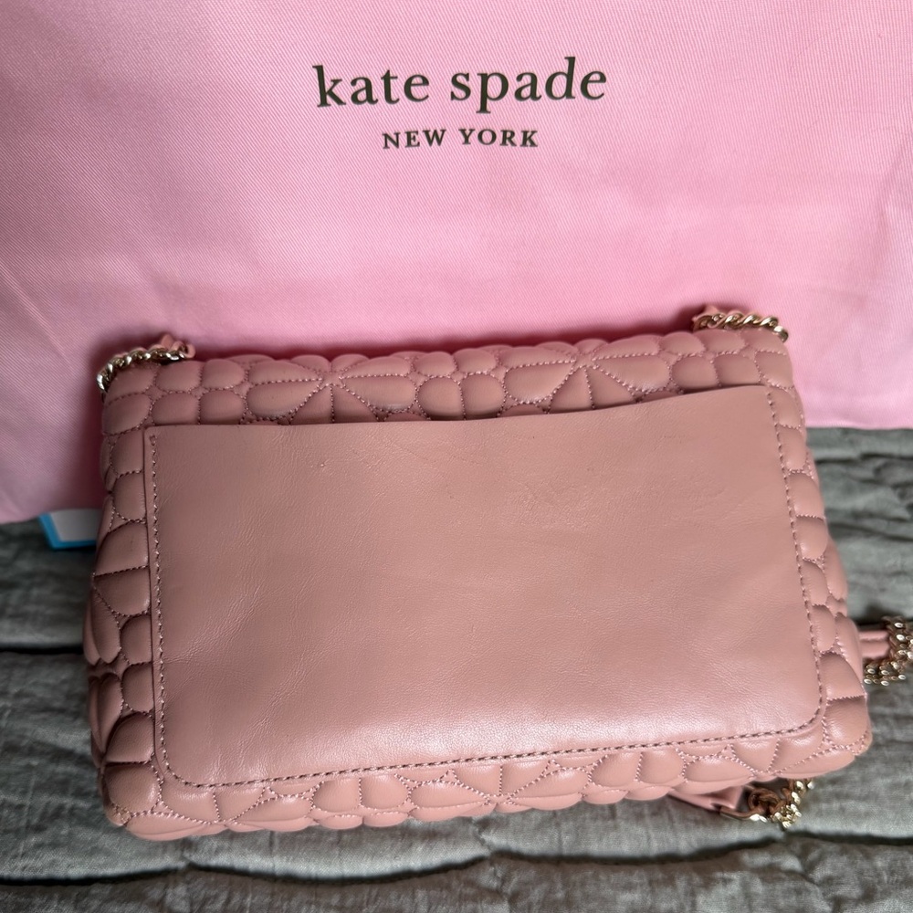 Kate Spade Blush Quilted Shoulder Bag - Picture 3 of 3